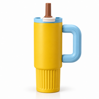 BOT496 | 1000ml Ceramic Cup - yellow