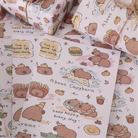 GFT121 | Capybara HBD Paper Wrap / Gift Wrap 1pcs 0.35$