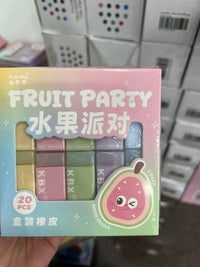 ERR11 | 5pcs Fruit Party Eraser