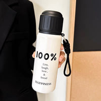 BOT578 | 550ml Stainless Bottle - white 100%