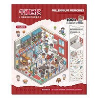 STPK130 | Decor Sticker - millennium memories