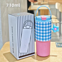BOT361 | 710ml Stainless Bottle - blue pink