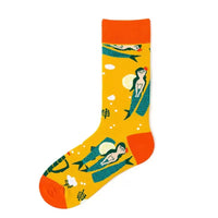 SO193 | Long Sock 1pair - mermaid 1$