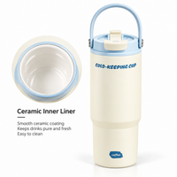 BOT608 | 750ml Ceramic Cup - White