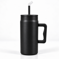 BOT225 B | 1500ml Stainless Cup - black