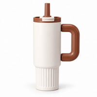 BOT493 | 1000ml Ceramic Cup - brown