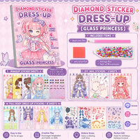 STPK165 | Dress Up Sticker Book - purple