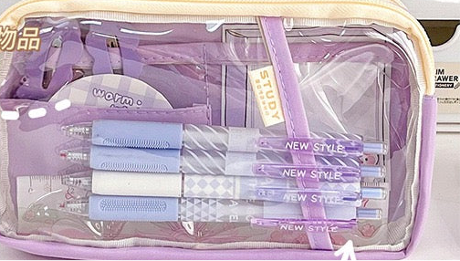 PECS52 | Purple Pencil case