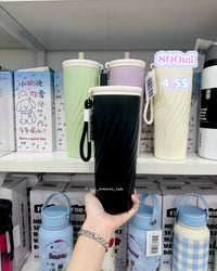 BOT117C | 800ml Stainless Cup - black