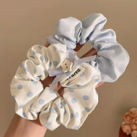 HSC102 | Blue Scrunchie 2pcs