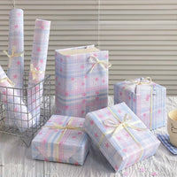GFT308 | 50x70cm Gift Wrap / Paper Wrap - pink star 1pcs