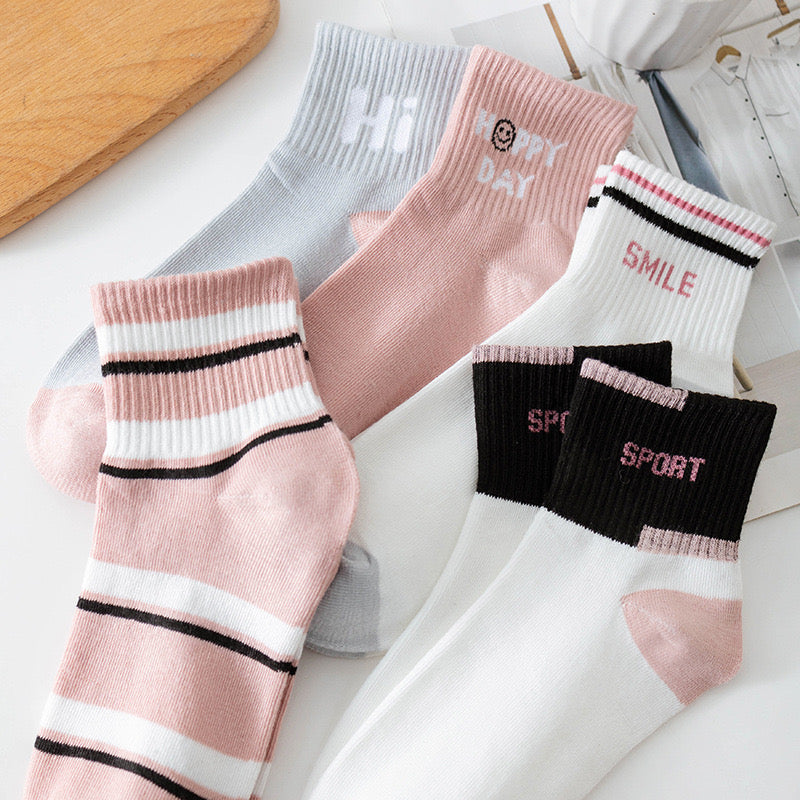 SO64 | Pink Sock 1pair Random color