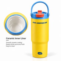 BOT610 | 750ml Ceramic Cup - yellow