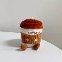 KC167 | Brown Coffee keychain 1.75$