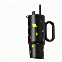 BOT429 | 750ml Stainless Cup - black moon