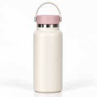 BOT597 | 32oz 946ml Stainless Bottle - Pink