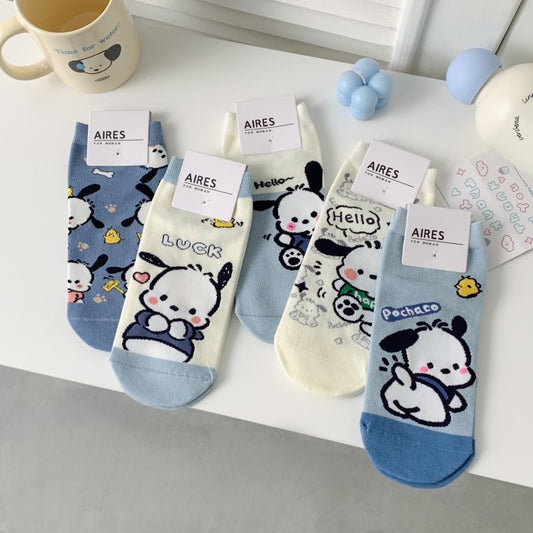 SO25 | Blue Pocha Sock 1pair random color