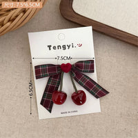 HSC37 | Cherry Hair Clip 1pcs 0.75$