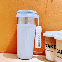 BOT384A | 600ml Stainless Cup  - blue