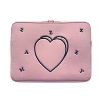 IPAB34 | 16 inch Ipad & laptop bag - pink heart
