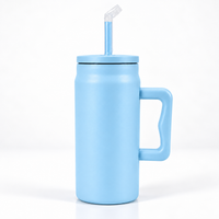 BOT225 A | 1500ml Stainless Cup - Blue