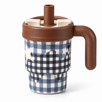 BOT602 | 650 Stainless Cup - brown