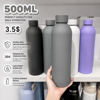 BOT88L | 500ml Stainless Bottle - grey
