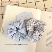 HSC249 | Scrunchie 2pcs 1.5$ - blue