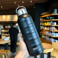BOT80A | 1000ml TYESO Stainless Bottle - black