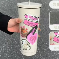 BOT191 | 750ml Stainless Cup - white