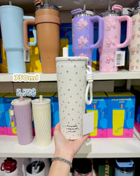 BOT257 | 750ml Stainless Cup - white star