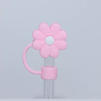 BOT268 | Bottle Accessories - pink flower