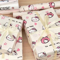 GFT303 | 50x70cm Gift Wrap / Paper Wrap - pink kitty 1pcs