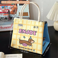 LUH13 | Lunch Bag - yellow dog