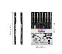 MK30 | 8pcs - Sky Glory - Black Marker