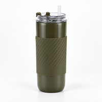 BOT508 | 520ml Stainless Cup - green grey