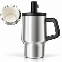 BOT686 | 500ml Ceramic Cup - silver