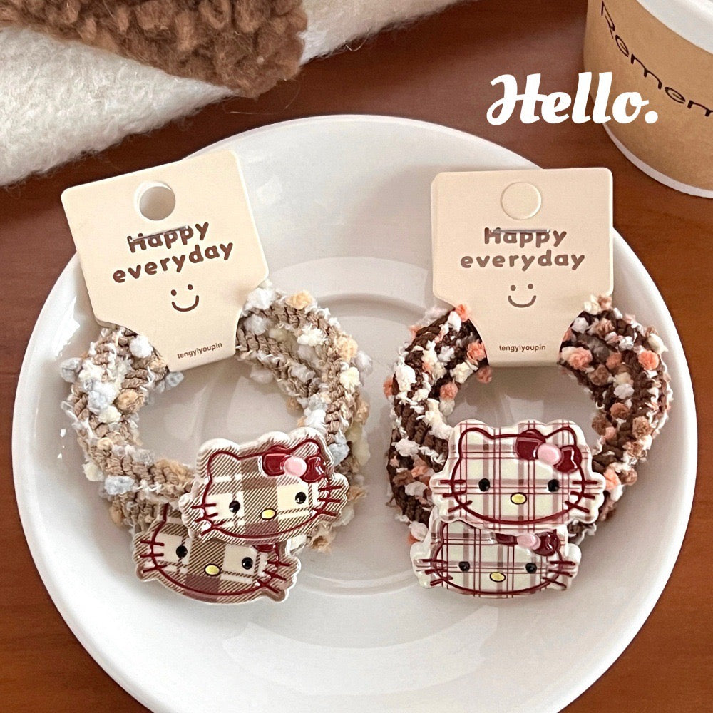 HSC55 | Kitty Hair tie 2pcs