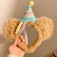 HSC115 | HBD Bear Hair Band 1pcs 1.5$