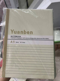 BNN13 | 1pcs A5 Notebook - random color