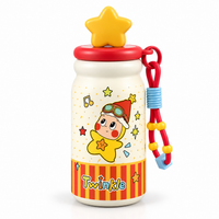BOT556 | 520ml Stainless Bottle - lucky red twinkle star