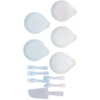 GFT74 | HBD Birthday Plastic Plate 5pcs 1set 0.85$