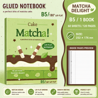BNN70 | 1pcs B5 Notebook - matcha