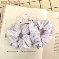 HSC245 | Scrunchie 2pcs 1.5$ - purple