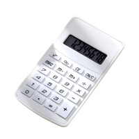CASI12 | White Mini Casio / Calculator 1pcs