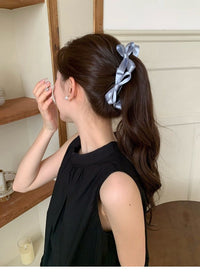 HSC238 | Ribbon Hair Clip 1pcs - blue