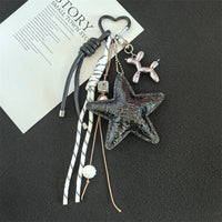 KCB79A | Black Star Keychain 1pcs