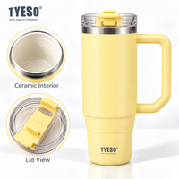 BOT673 | 1200ml Ceramic Cup - yellow