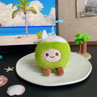 KC270 | Green Coconut Keychain 1.75$