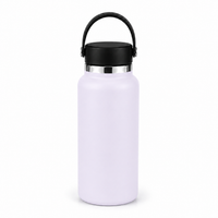 BOT31E | 1182ml Stainless Bottle - white lavender